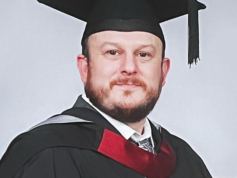 Access to HE graduate and Mental Health Nurse, Michael Colton