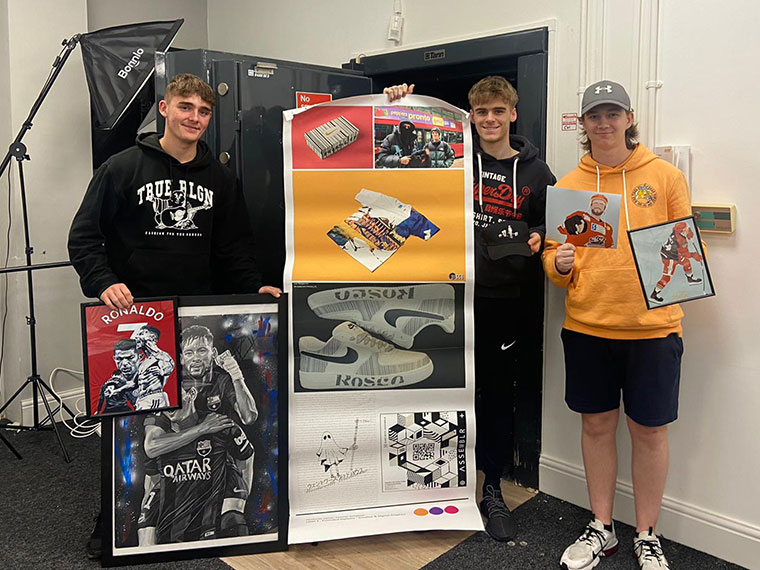 Triple Threat: Three Graphics Students Start Their Own Businesses