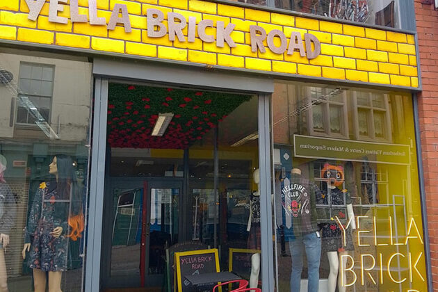 Yella Brick Road shop in Rotherham