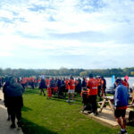 Starting the NHS Autumn Memory Walk 2025