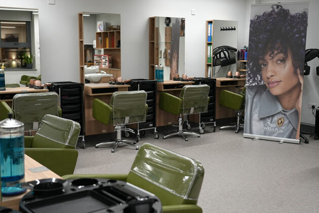 North Notts College new facilities launch - in the salon