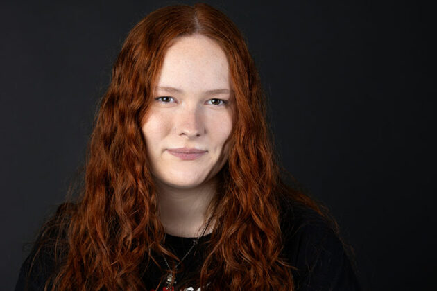 Head shot of Chelsie Ellis, Photography Degree student